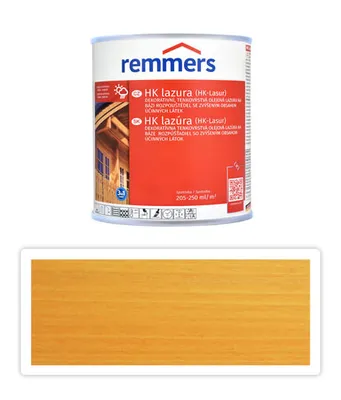 Obrázek produktu pro REMMERS HK lazura - ochranná lazura na dřevo pro exteriér 0.1 l Borovice