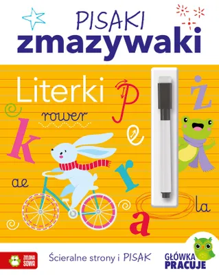 Zdjęcie produktu dla Literki. Pisaki zmazywaki