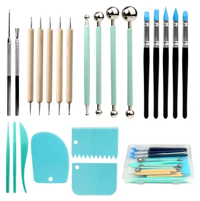Produktbild von 23-teiliges Keramik-Werkzeugsatz für DIY-Projekte
