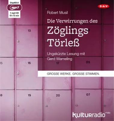 Produktbild von Die Verwirrungen des Zöglings Törleß