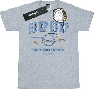 Produktbild von Looney Tunes - "Beep Beep" T-Shirt für Herren BI50496 (S) (Grau)