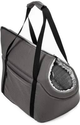 Obrázek produktu pro Taška pro psy Přepravní taška pro psy Kočky Přepravní box Taška New Grey Minky L