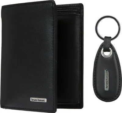 Produktbild von Bruno Banani Herren Geldbörse mit Schlüsselanhänger; W320/1479 Black