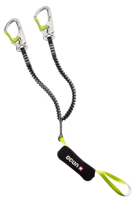 Zdjęcie produktu dla Lonża via ferrata Ocun Captur - zielono-czarna