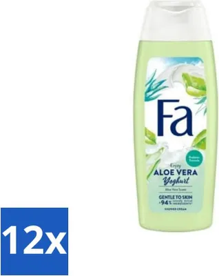 Zdjęcie produktu dla Fa - Żel pod prysznic - jogurt i aloes - 250 ml - opakowanie ekonomiczne - 12 szt