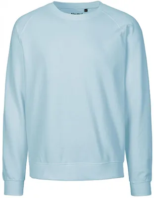 Produktbild von Neutral O63001 | Uni Sweatshirt / 100% Fairtrade-Baumwolle - Farbe: Light Blue - Größe: XXL
