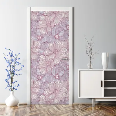 Produktbild von Dekorative Tür Wandaufkleber Wandtattoo selbstklebend Klebefolie dekoration Vögel und Bäume 70 x 200 cm