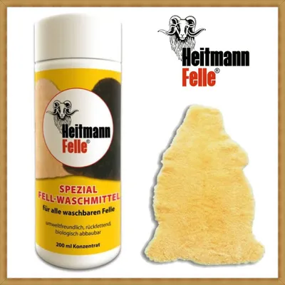Produktbild von Heitmann Lammfell Waschmittel 200ml
