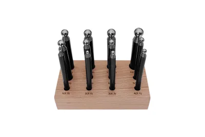 Produktbild von PAULIMOT Kugelpunzen-Set, 12-teilig