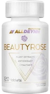 Produktbild von ALLDEYNN BEAUTYROSE 120 Tabletten Haare Haut Nägel Vitamin A Zink
