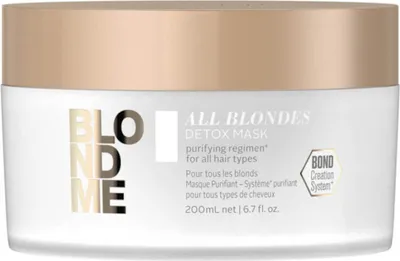 Zdjęcie produktu dla Schwarzkopf Professional BlondMe All Blondes Detox Mask maska wzmacniająca do włosów blond 200 ml