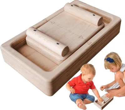 Produktbild von Finger- und Handgelenkstrainer für Kletterer | Interaktives Holzbrettspiel zum Leisten-Tauziehen | Krafttrainingsausrüstung für Wohnheim und Wohnzimmer
