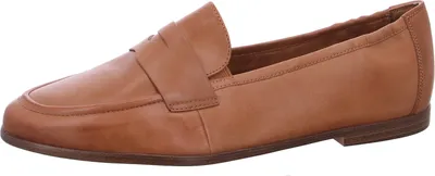 Produktbild von Tamaris Damen Slipper Leder Penny Loafer klassisch elegant 1-24210-42, Größe:37 EU, Farbe:Braun
