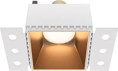 Immagine prodotto di Maytoni Luce da incasso GU10 20W Quadrato Ottone Oro Alluminio Dimmerabile