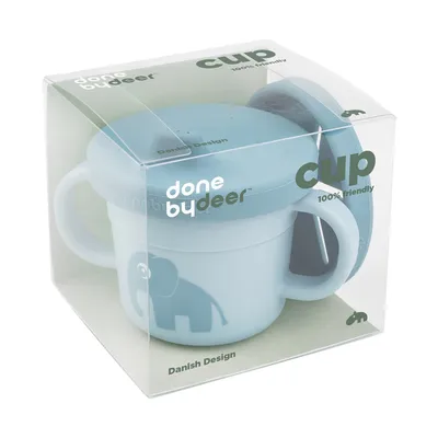 Produktbild von Done by Deer Ausgusstasse Elphee Blau, 215ml