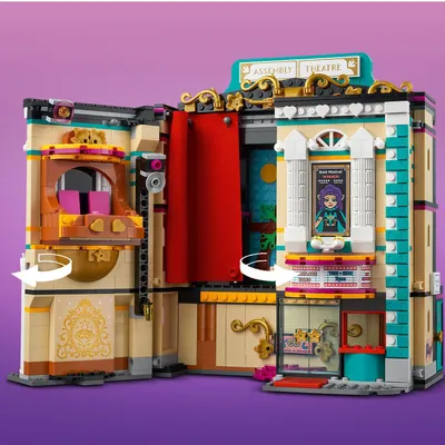 Image de LEGO 41714 Friends Andreas École de théâtre de Heartlake City, avec 4 mini-poupées