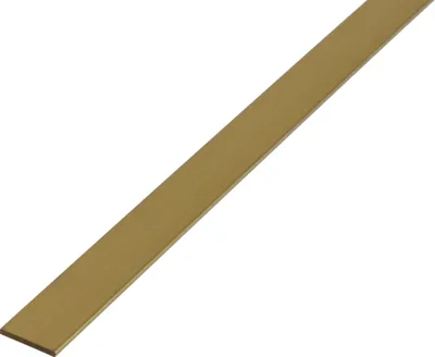 Immagine prodotto di Alberts 497644 Barra piatta, ottone, 1000 x 10 x 2 mm, set da 2