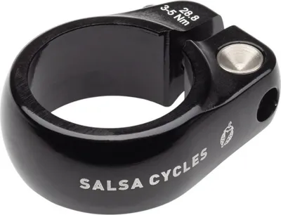 Zdjęcie produktu dla Zacisk siodełka Salsa Lip-Lock, 28,8 mm, czarny