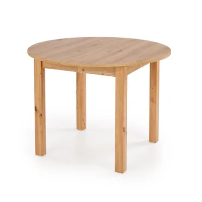 Zdjęcie produktu dla ST44M stół okrągły rozkładany 76x102–142 cm dąb artisan