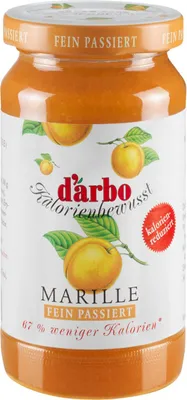Immagine prodotto di Confettura di albicocche Darbo a ridotto contenuto calorico finemente filtrata 220g