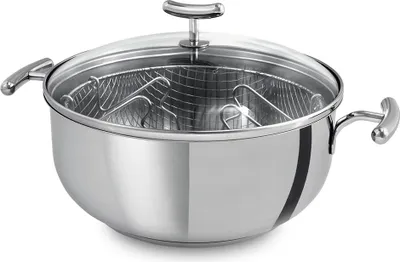 Produktbild von Teka 49004846, Rund, Bratpfanne, Edelstahl, Keine Beschichtung, Edelstahl, 4,2 l