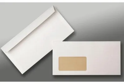 Produktbild von Briefumschläge Biotop3 DINlang 90g/qm haftklebend Fenster VE=100 Stück creme