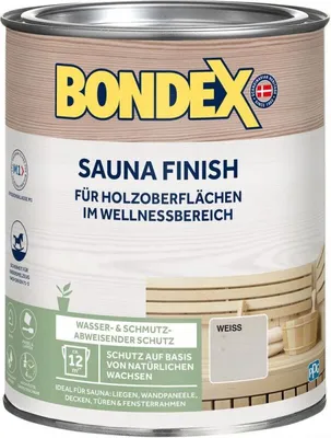 Produktbild von BONDEX Sauna Finish Weiss 1 L - 471870