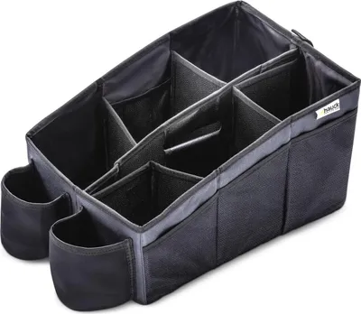Produktbild von hauck Auto Organizer mit 2 Getränkehalter, 6 verstellbare Fächer & Tragegriff fü