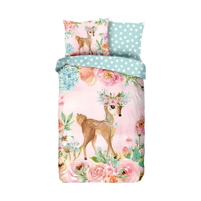 Produktbild von Good Morning Kinder Bettwäsche-Set Sweet 140×200/220 cm