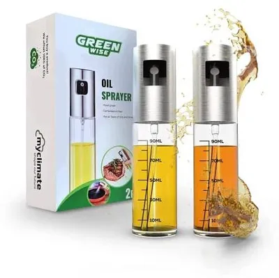 Zdjęcie produktu dla Rozpylacz do oleju octu zestaw 2 szt butelka szklana 100ML dozownik