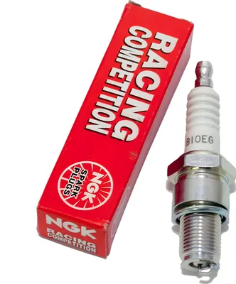 Image de Jeu de bougies d'allumage NGK 6x B10EG bougie d'allumage Racing / bougie d'allumage de course, 19,0mm filetage long Ø 14,0mm Hex 20,8mm, distance entre les électrodes 0,75mm, valeur thermique 10, 3630