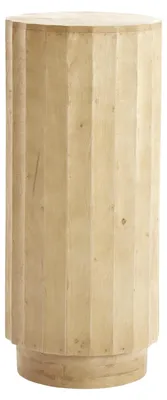 Zdjęcie produktu dla Light & Living drewniana kolumna ELLENA z naturalnym wykończeniem – Ø35x80 cm