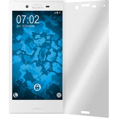 Produktbild von 2er-Pack PhoneNatic Displayschutzfolien klar Flexible Folien kompatibel mit Sony Xperia X Compact