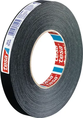 Produktbild von TESA 57230-00000-02, Schwarz, Bündelung, Farbcodierung, Befestigung, Handwerk, Kennzeichnung, Reparatur, Verstärkung, 50 m, 19 mm, 1 Stück(e)