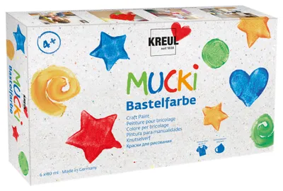 Zdjęcie produktu dla Zestaw 6 kolorów do rękodzieła MUCKI