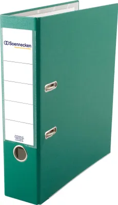 Produktbild von Ordner 3337 DIN A4 80mm PP grün Packung mit 20 Stück