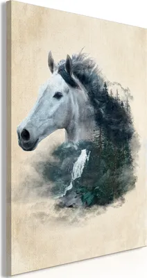 Produktbild von Vlies Leinwandbild - Messenger of Freedom (1 Part) Vertical 40x60 cm Tiere g-C-0324-b-a