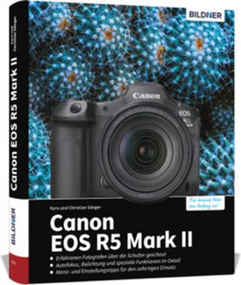 Immagine prodotto di Canon EOS R5 Mark II - Das umfangreiche Praxisbuch zu Ihrer Profi-Kamera