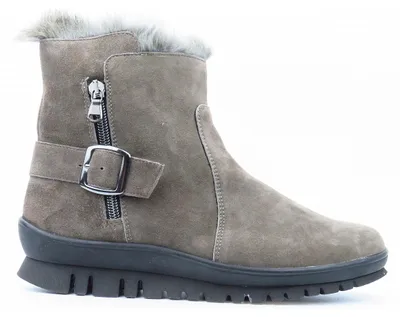Produktbild von Semler Frida fango/natur Stiefelette Grau in Gr. 40.5