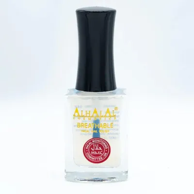 Produktbild von AL-181 FARWA Halal Atmungsaktiver Nagellack Klarlack | Wasserdurchlässig, Wudu-geeignet, vegan & alkoholfrei