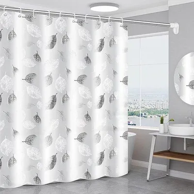 Immagine prodotto di Box doccia idrorepellente 200 x 200 cm - Box doccia con 15 anelli - lavabile - Box doccia