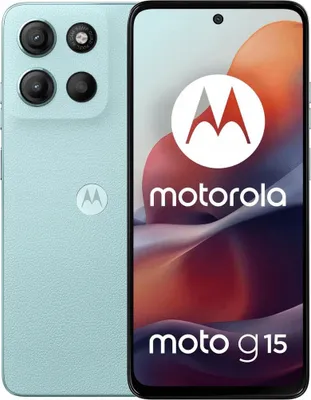 Produktbild von Motorola Moto G15 4G 8GB/512GB Blau (Glacier Blue) Dual-SIM