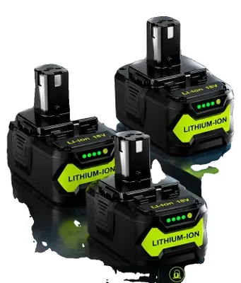 Obrázek produktu pro Lithium-iontová baterie, 18 V, kapacita 8000 mAh, 3 kusy, 18 V
