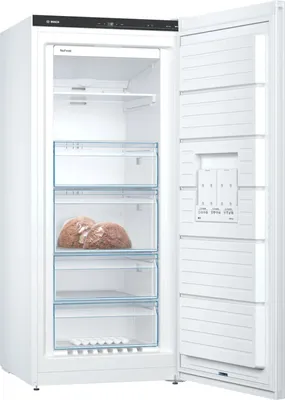 Produktbild von Bosch Gefrierschrank 290L NoFrost FreshSense Weiß Big-Box-Schublade GSN51DWDP