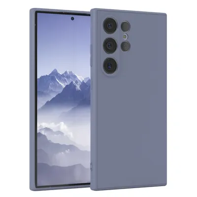Produktbild von EAZY CASE - TPU Hülle für Samsung Galaxy S24 Ultra, TPU Case stoßfeste Handyhülle, weiches Cover mit Kameraschutz, Silikonhülle in Blau
