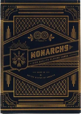 Produktbild von Spielkarten BICYCLE MONARCHS DECK BLACK 1 TALIA