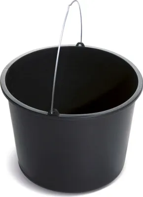 Image de Vědro stavební BUCKET - objem: 12 l, barva: černá