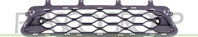 Produktbild von PRASCO Lüftungsgitter Grill Stoßfänger für MINI Countryman (F60) mit Loch/Löchern für Parkassistenzsystem Schwarz