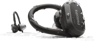 Produktbild von PHILIPS kabellose Kopfhörer Sport In-Ear Ohrhörer TAA7306 BT IP57 schwarz
