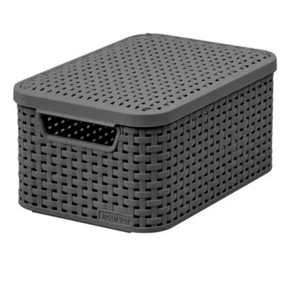 Zdjęcie produktu dla Curver Style Basket 18L M Lid Anthracite